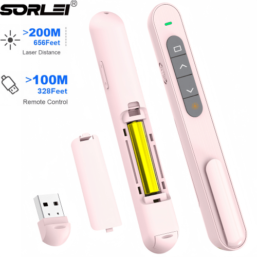 4键白色翻页笔_激光翻页笔_电子激光教鞭笔_PPT翻页笔